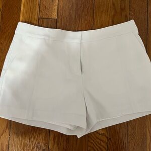Armani Exchange High Waist White Women's Shorts